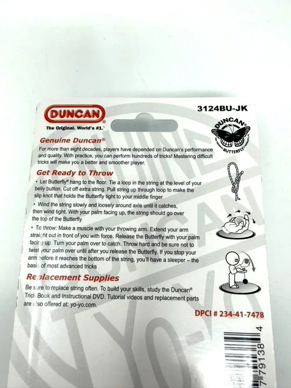 Duncan Butterfly Yo-Yo Holiday Blue Or Red Authentic Exclusive Target Nostalgic